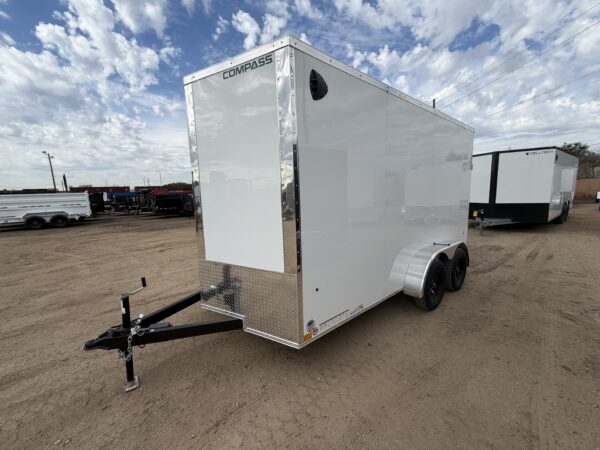14x7 Indigo DLX, 7K GVWR, Ramp Door