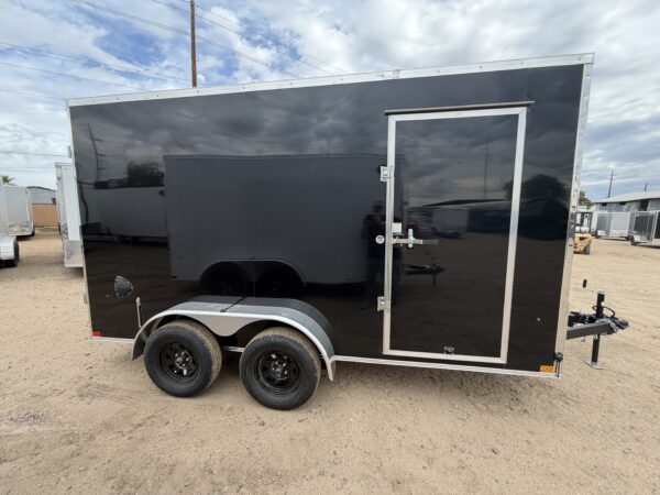 14x7 Indigo DLX, 7K GVWR, Rear Double Doors