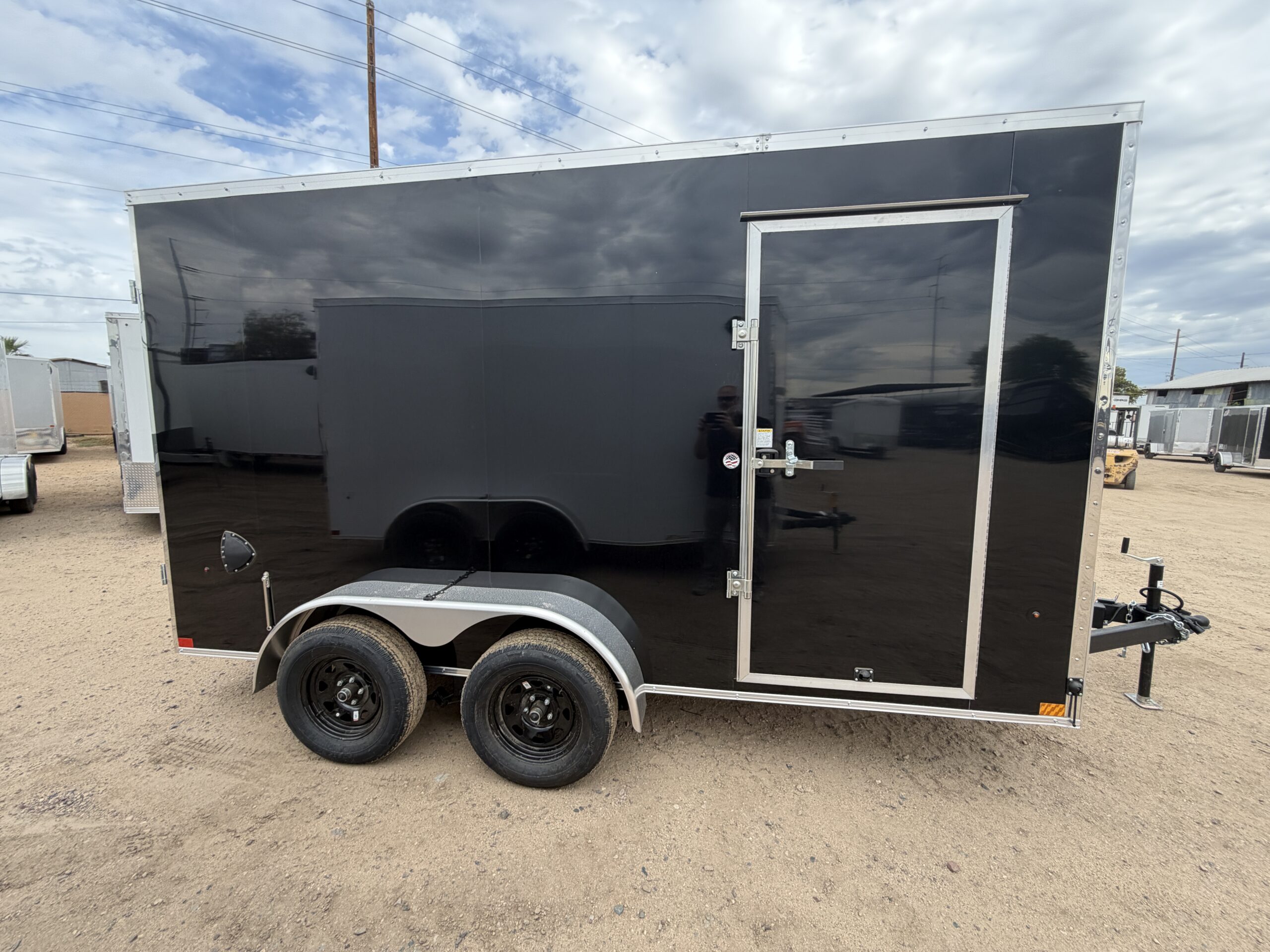 14x7 Indigo DLX, 7K GVWR, Rear Double Doors - Image 5