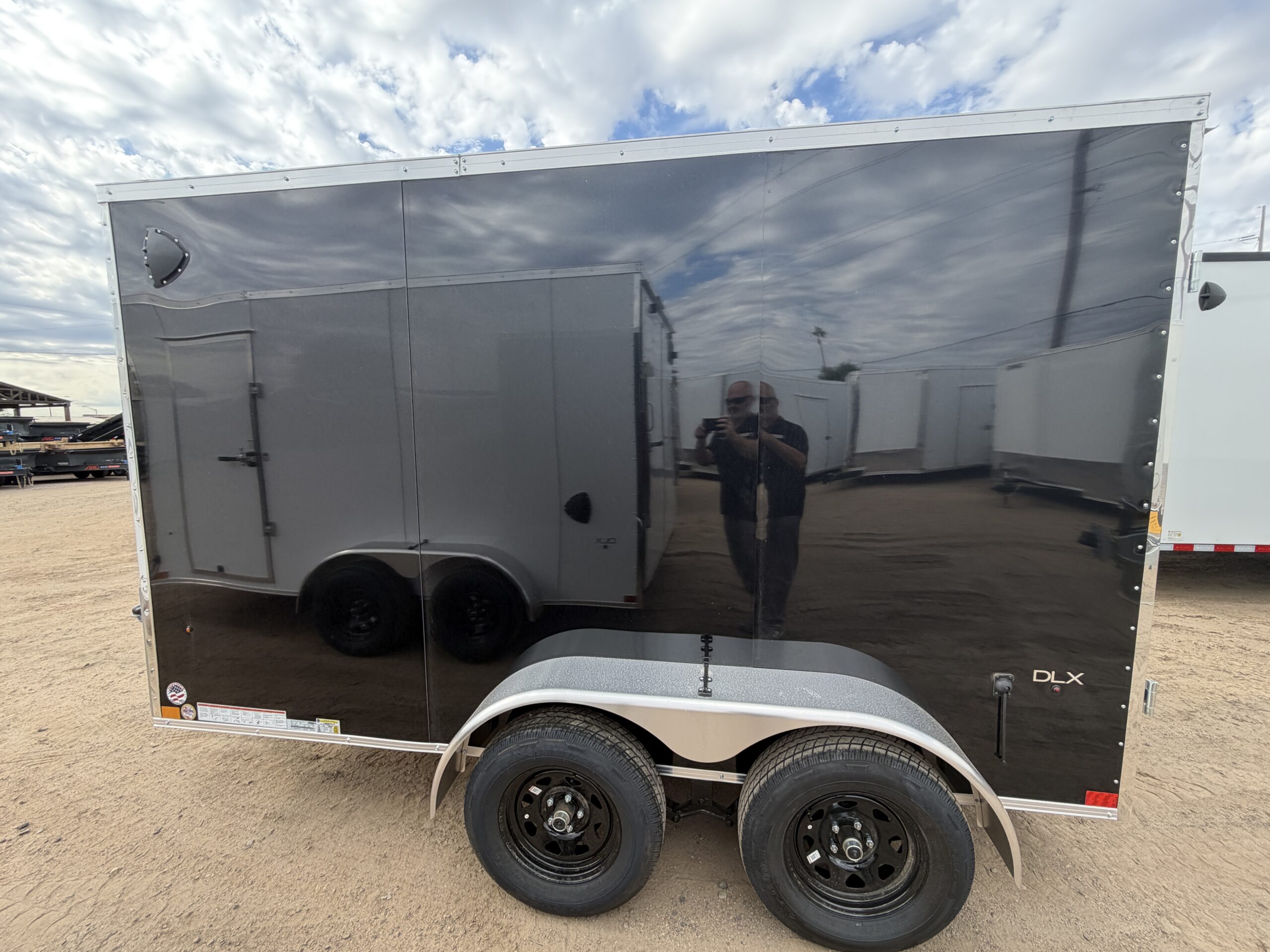 12x6 Indigo DLX, 7K GVWR, Rear Double Doors - Image 7
