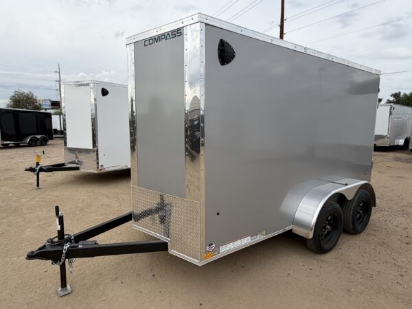12x6 Indigo DLX, 7K GVWR, Ramp Door