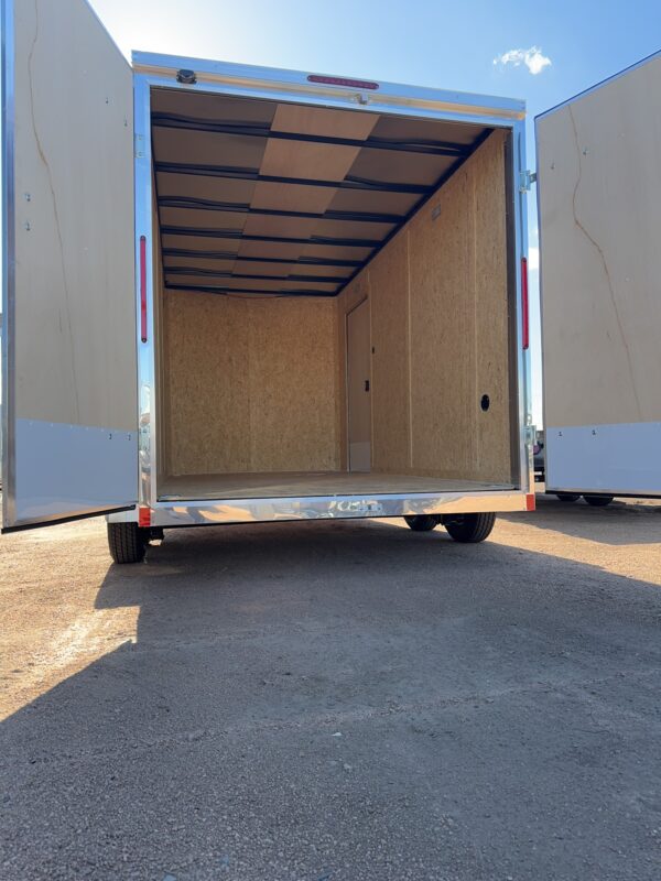 14x7 Indigo DLX, 7K GVWR, Rear Double Doors