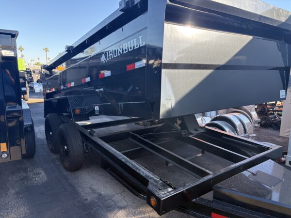 14x83 IronBull Tandem Axle Dump, 14K GVWR, 36" Sides+2' Side Ext.