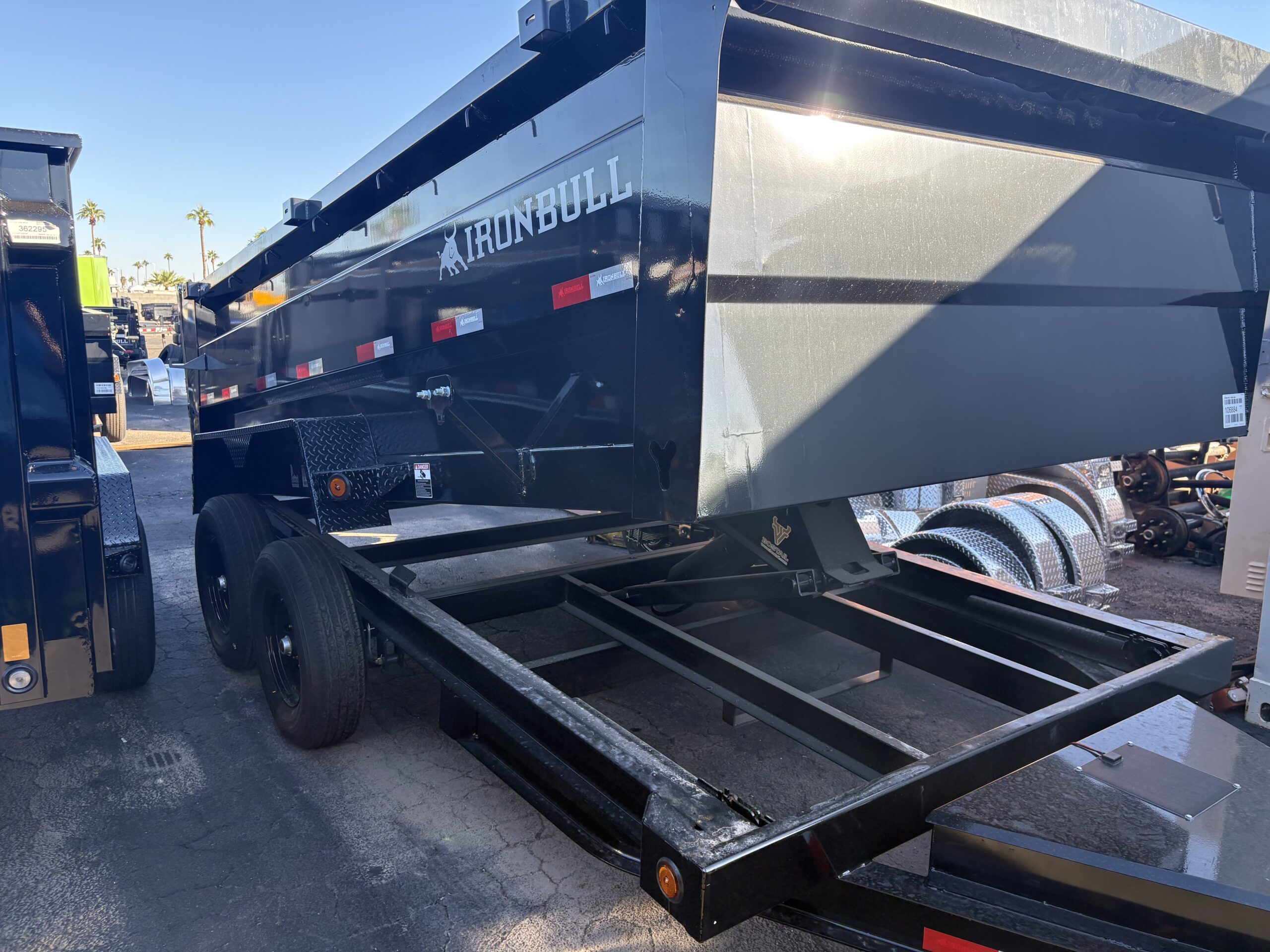 14x83 IronBull Tandem Axle Dump, 14K GVWR, 36" Sides+2' Side Ext. - Image 5