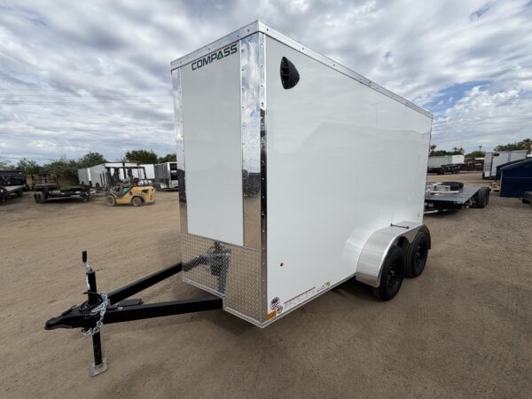 12x6 Indigo DLX, 7K GVWR, Ramp Door