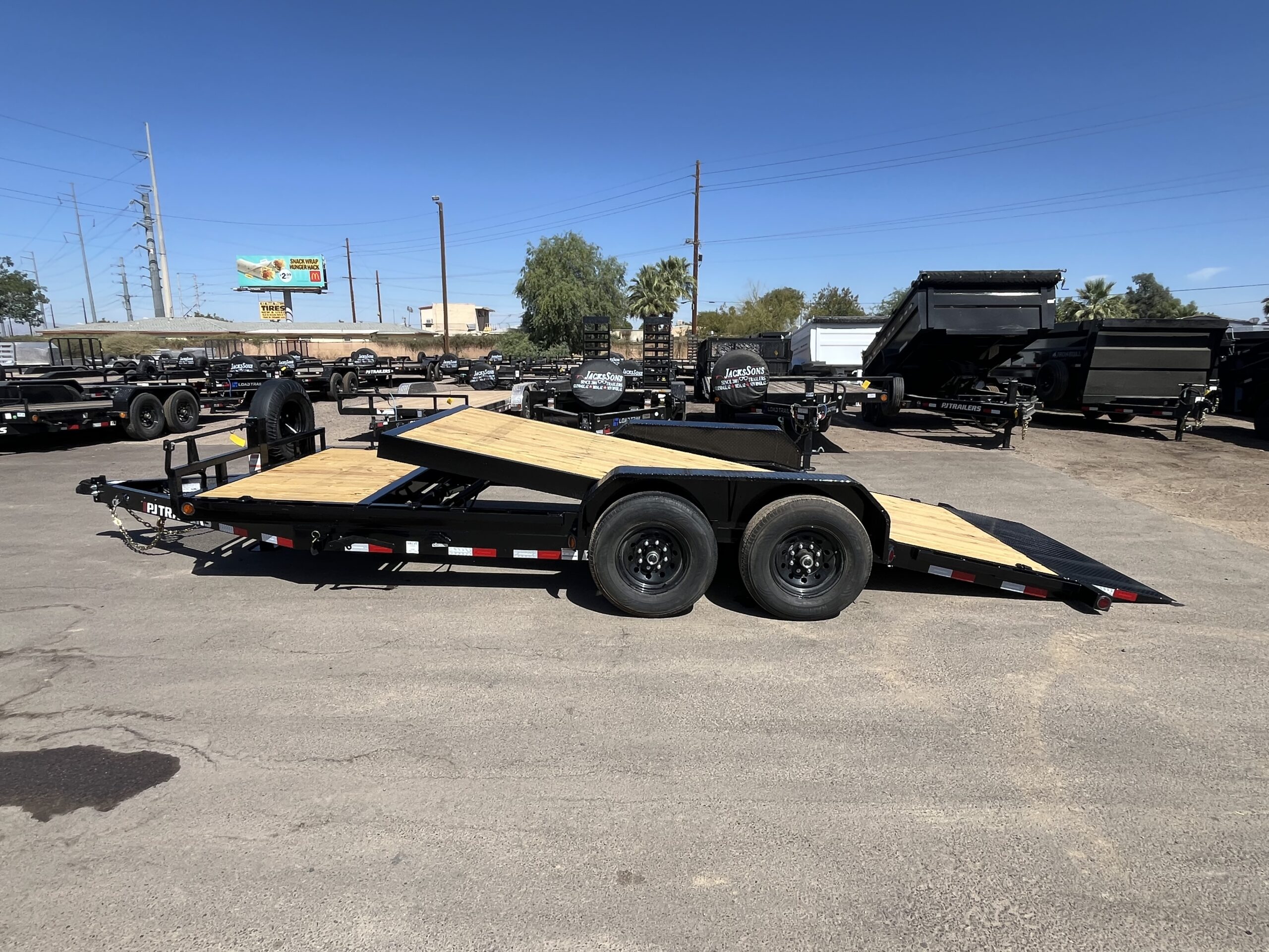 20x83 Tandem Axle, 14K GVWR, Equipment Tilt - Image 2